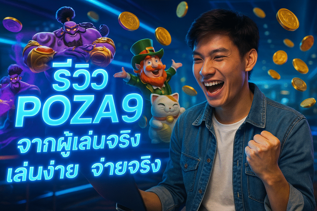 รีวิว POZA9 จากผู้เล่นจริง เล่นง่าย จ่ายจริง